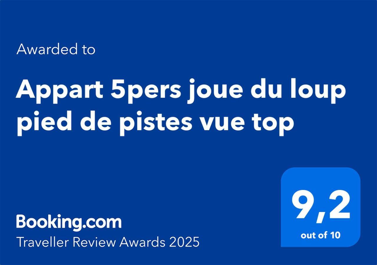 La Joue Du Loup, Aux Pieds Des Pistes Et Vue Sur Montagnes Apartment